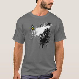 Camiseta Esquiador do penhasco