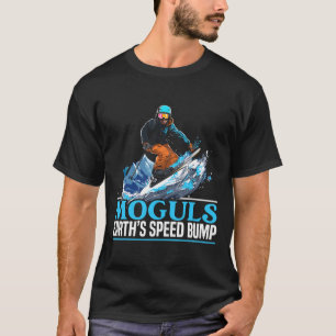 Camiseta Esquiador Esquiador Temporada de Esqui Esporte de