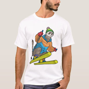 Camiseta Esquiador Furão Esportes de Inverno