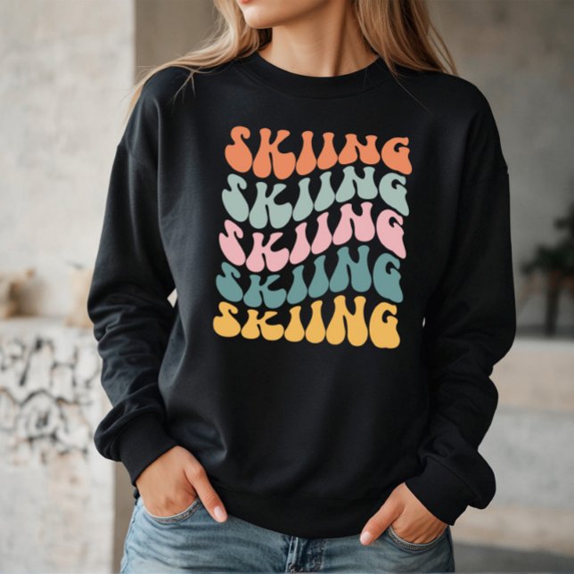 Camiseta Esquiando (Criador carregado)