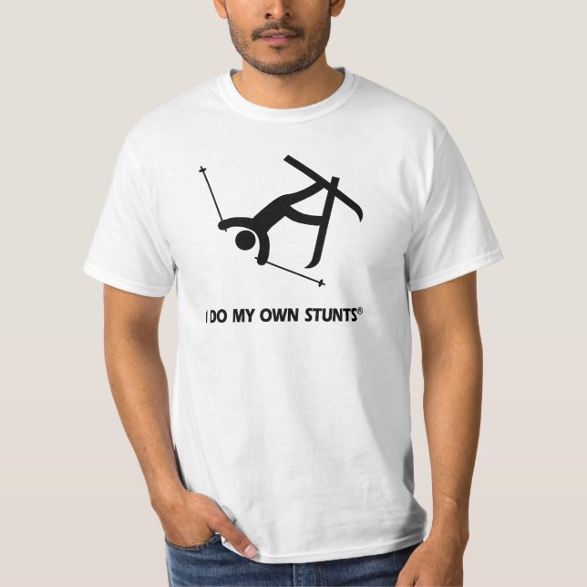 Camiseta Esquiando meus próprios conluios (Frente)