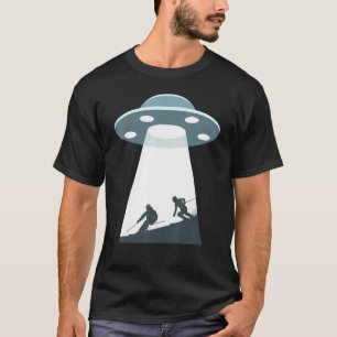 Camiseta Esquiando Ufo Legal Esquiar Neve