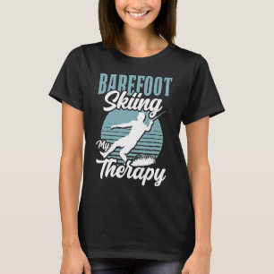 Camiseta Esquiar em Refoot é Minha Terapia Esporte Aquático