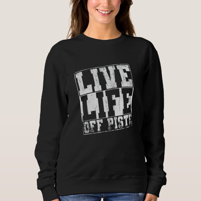 Camiseta Esquiar fora da pista (Frente)