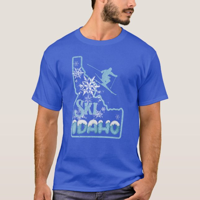Camiseta Esquiar Idaho (Frente)
