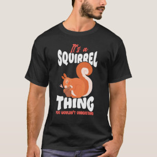 Camiseta Esquilo Acorn é uma coisa esquilo que não se faria