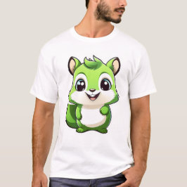 Camiseta Esquilo animal adorável