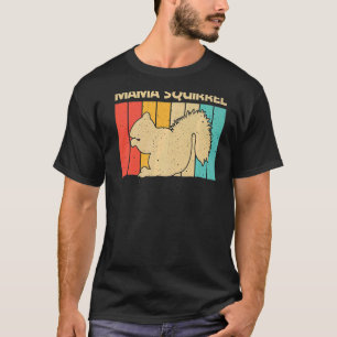 Camiseta Esquilo Bonito Para Mulheres Mãe Esquilo Pet Rodan