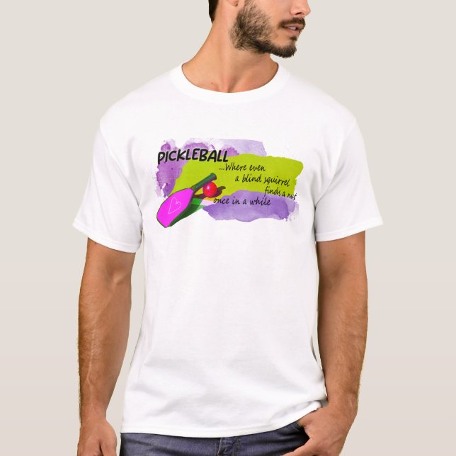 Camiseta Esquilo-Cego-Pickleball (Frente)