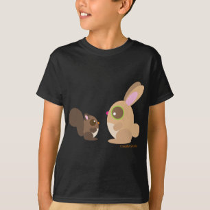 Camiseta esquilo+coelho