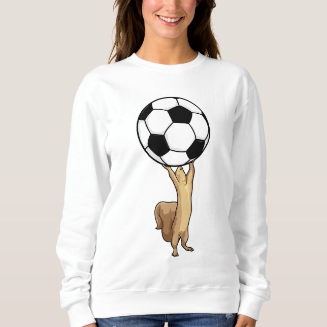 Camiseta Esquilo com bola de futebol (Frente)