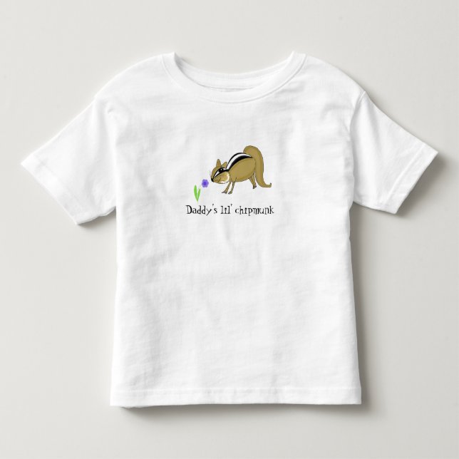 Camiseta Esquilo com Flor e Dito (Frente)