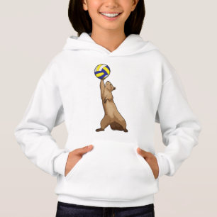 Camiseta Esquilo com voleibol