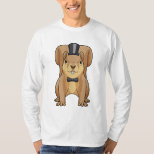 Camiseta Esquilo como Noivo com Terno
