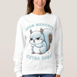 Camiseta Esquilo Congelado - Quem Pediu Neve Extra?