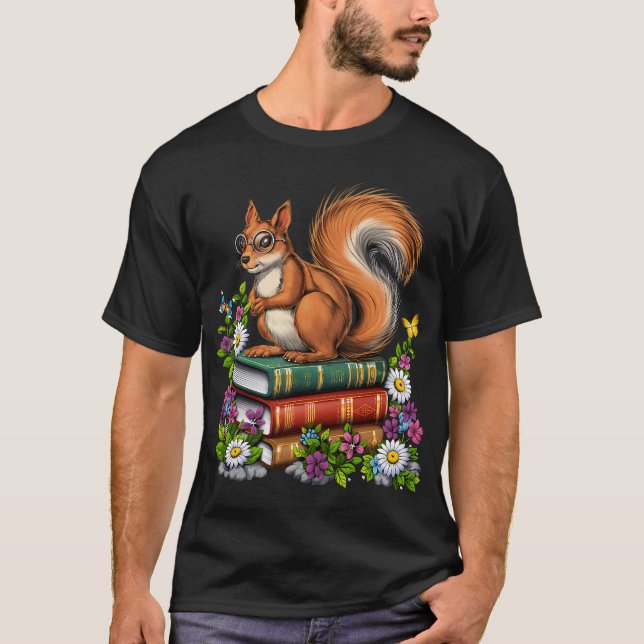 Camiseta Esquilo Cottagecore (Frente)