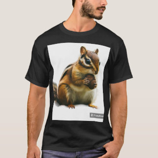 Camiseta esquilo curioso