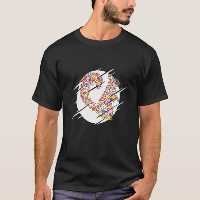 Camiseta Esquilo da Flor Botânica (Frente)