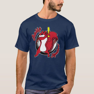 Camiseta Esquilo da reunião - homens azuis