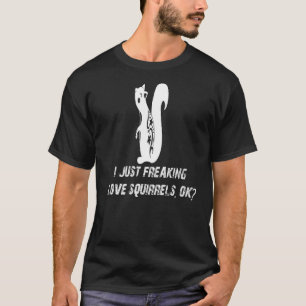 Camiseta Esquilo De Amor, Esquilo, Eu Só Estraguei O Amor