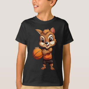 Camiseta Esquilo de basquetebol