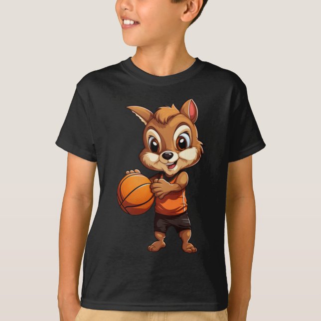 Camiseta Esquilo de basquetebol (Frente)