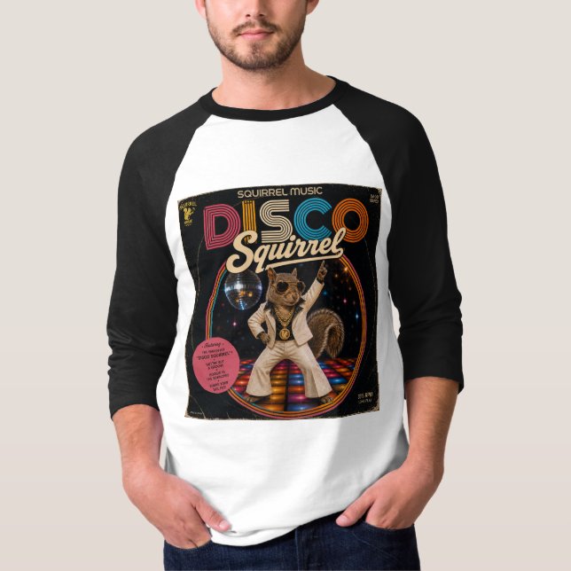 Camiseta Esquilo Disco (Frente)
