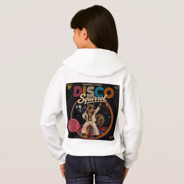 Camiseta Esquilo Disco (Parte Traseira Completa)