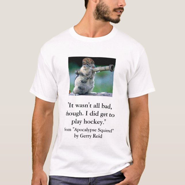 Camiseta Esquilo do apocalipse (Frente)