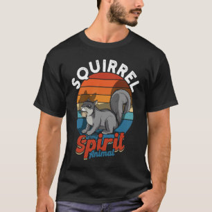 Camiseta Esquilo é o meu anim espiritual de Esquilo