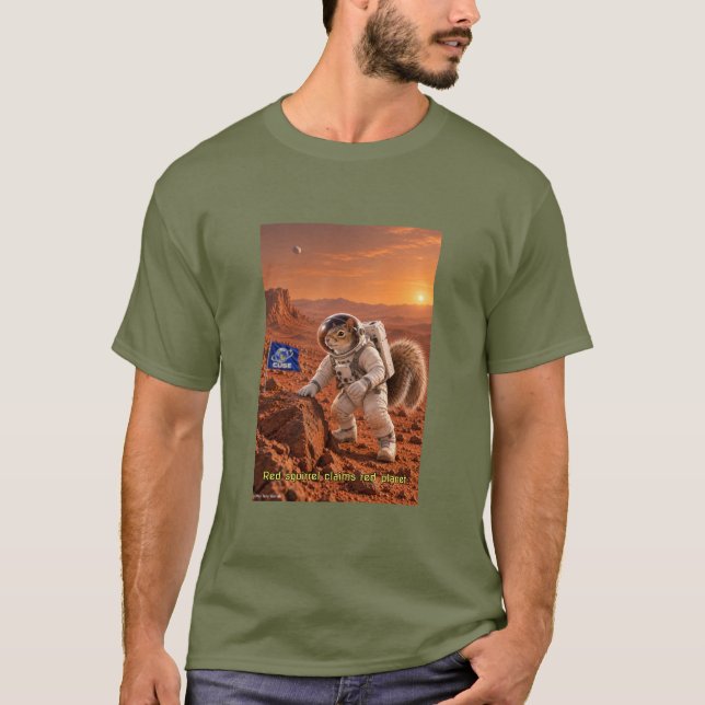 Camiseta Esquilo Espaço Futuro (Frente)
