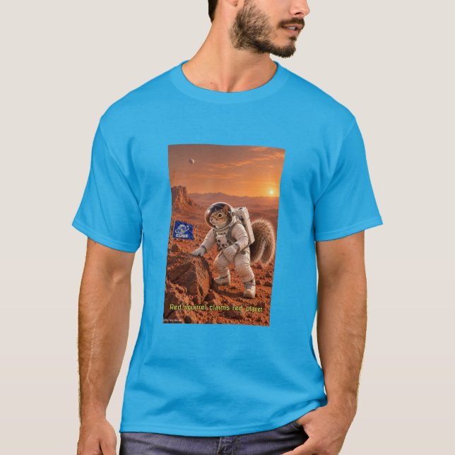 Camiseta Esquilo Espaço Futuro (Frente)