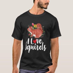 Camiseta Esquilo - Eu Amo Esquilos
