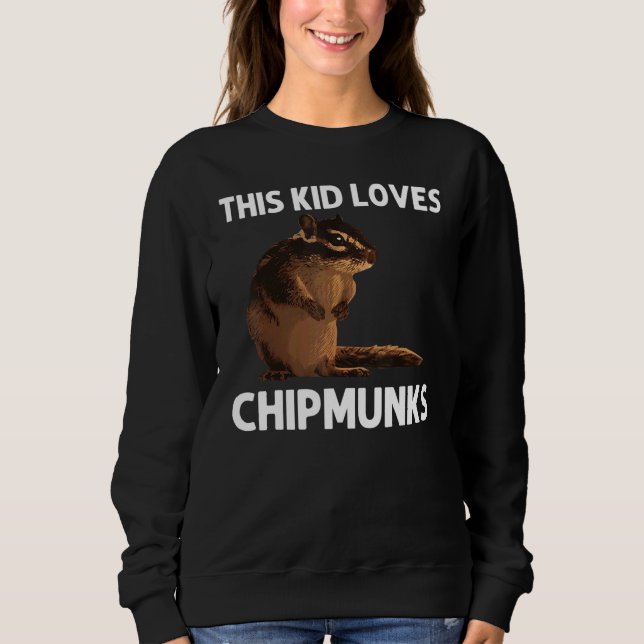Camiseta Esquilo fixe para rapazes crianças que falam com e (Frente)