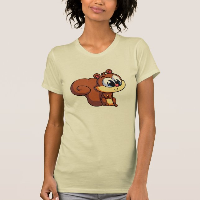 Camiseta Esquilo Fofo (Frente)