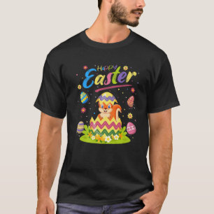Camiseta Esquilo Lover Funny Easter Squirrel Feliz Eas