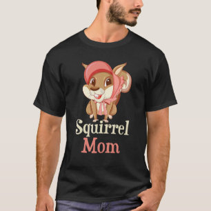 Camiseta Esquilo Mãe Esquilo Roedor Animal