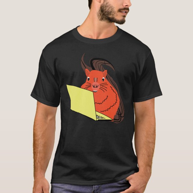 Camiseta Esquilo Malvado #209 (Frente)