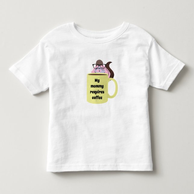 Camiseta Esquilo Malvado #398 Toddler (Frente)
