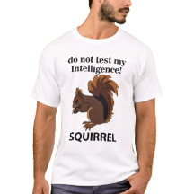 Esquilo Não Teste Meu Esquilo De Inteligência