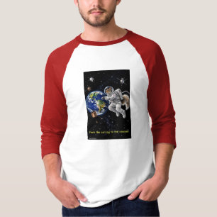 Camiseta Esquilo no Espaço
