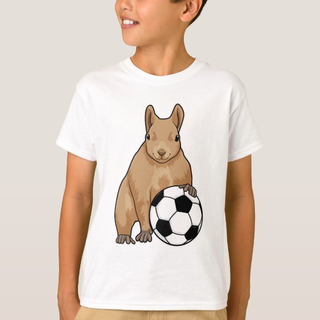 Camiseta Esquilo no Esporte do Futebol (Frente)