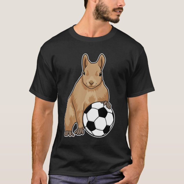 Camiseta Esquilo no Esporte do Futebol (Frente)