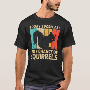Camiseta Esquilo para homens esquilo Chipmunk 80s 1