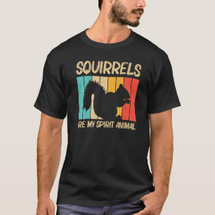 Camiseta Esquilo Para Homens Mulheres Esquilo Esquilo-do-ch