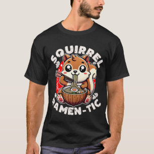 Camiseta Esquilo Ramen-tic