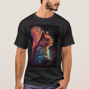 Camiseta Esquilo, sistema solar retrógrado 70, safra 3