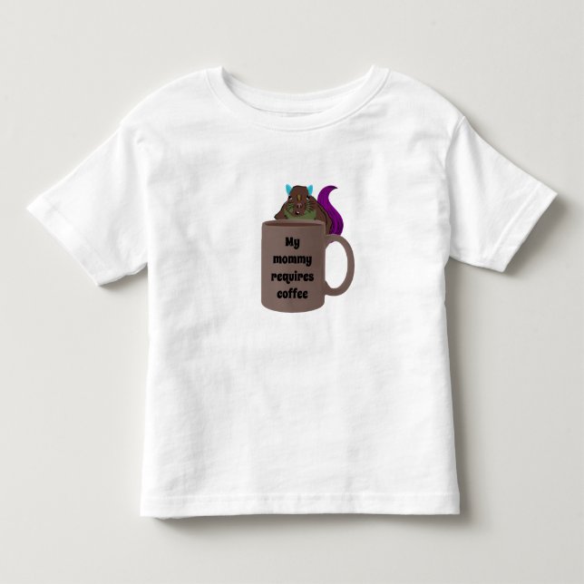 Camiseta Esquilo Travesso #557 Criança (Frente)