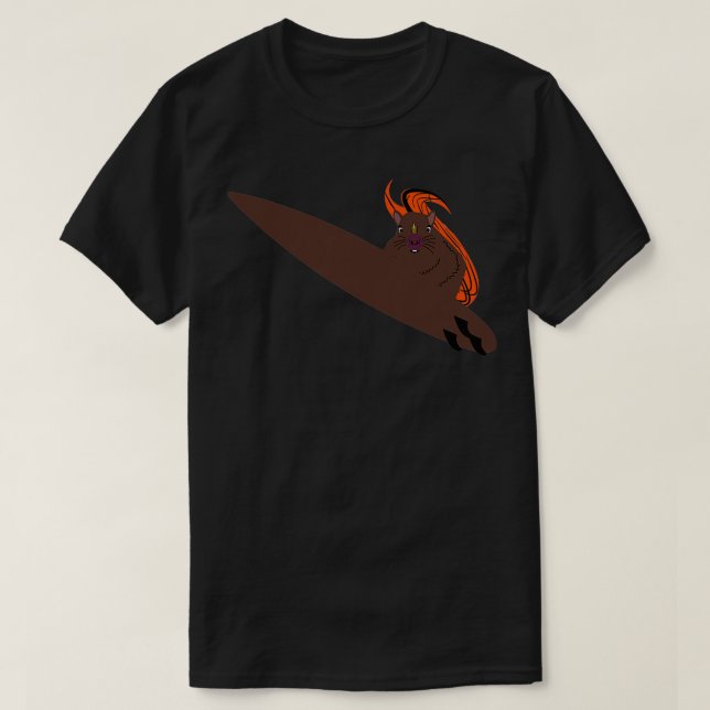 Camiseta Esquilo travesso 749 Surfe (Frente do Design)