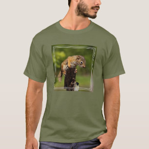 Camiseta Esquilo Vermelho Bebê